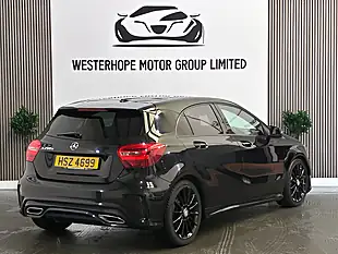 Used 2016 Mercedes-Benz a Class AMG Line Black - Interior and Exterior details 4