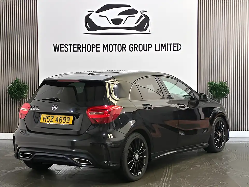 Used 2016 Mercedes-Benz a Class AMG Line Black - Interior and Exterior details 4
