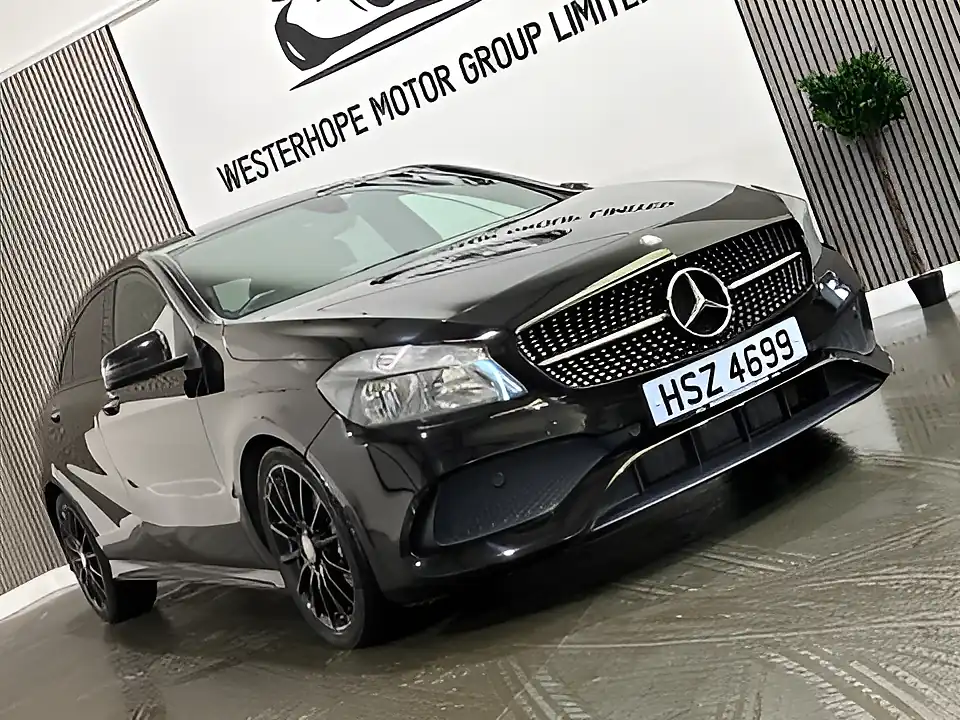Used 2016 Mercedes-Benz a Class AMG Line Black - Interior and Exterior details 5
