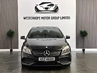 Used 2016 Mercedes-Benz a Class AMG Line Black - Interior and Exterior details 6