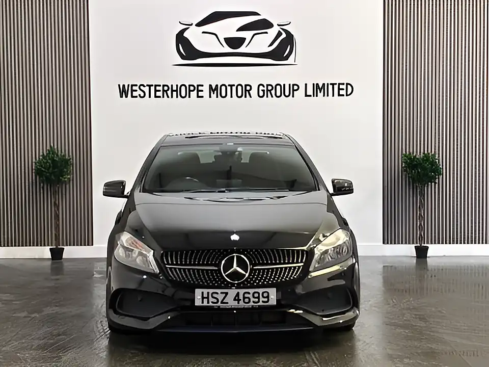 Used 2016 Mercedes-Benz a Class AMG Line Black - Interior and Exterior details 6