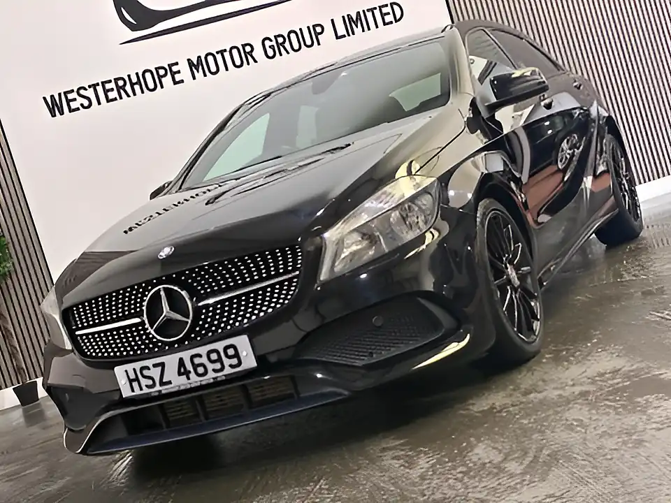 Used 2016 Mercedes-Benz a Class AMG Line Black - Interior and Exterior details 7