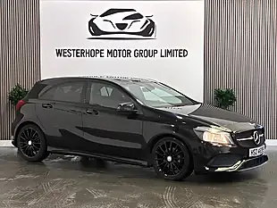 Used 2016 Mercedes-Benz a Class AMG Line Black - Interior and Exterior details 9