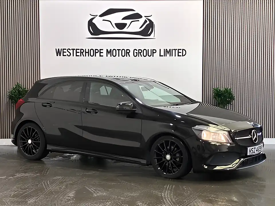 Used 2016 Mercedes-Benz a Class AMG Line Black - Interior and Exterior details 9
