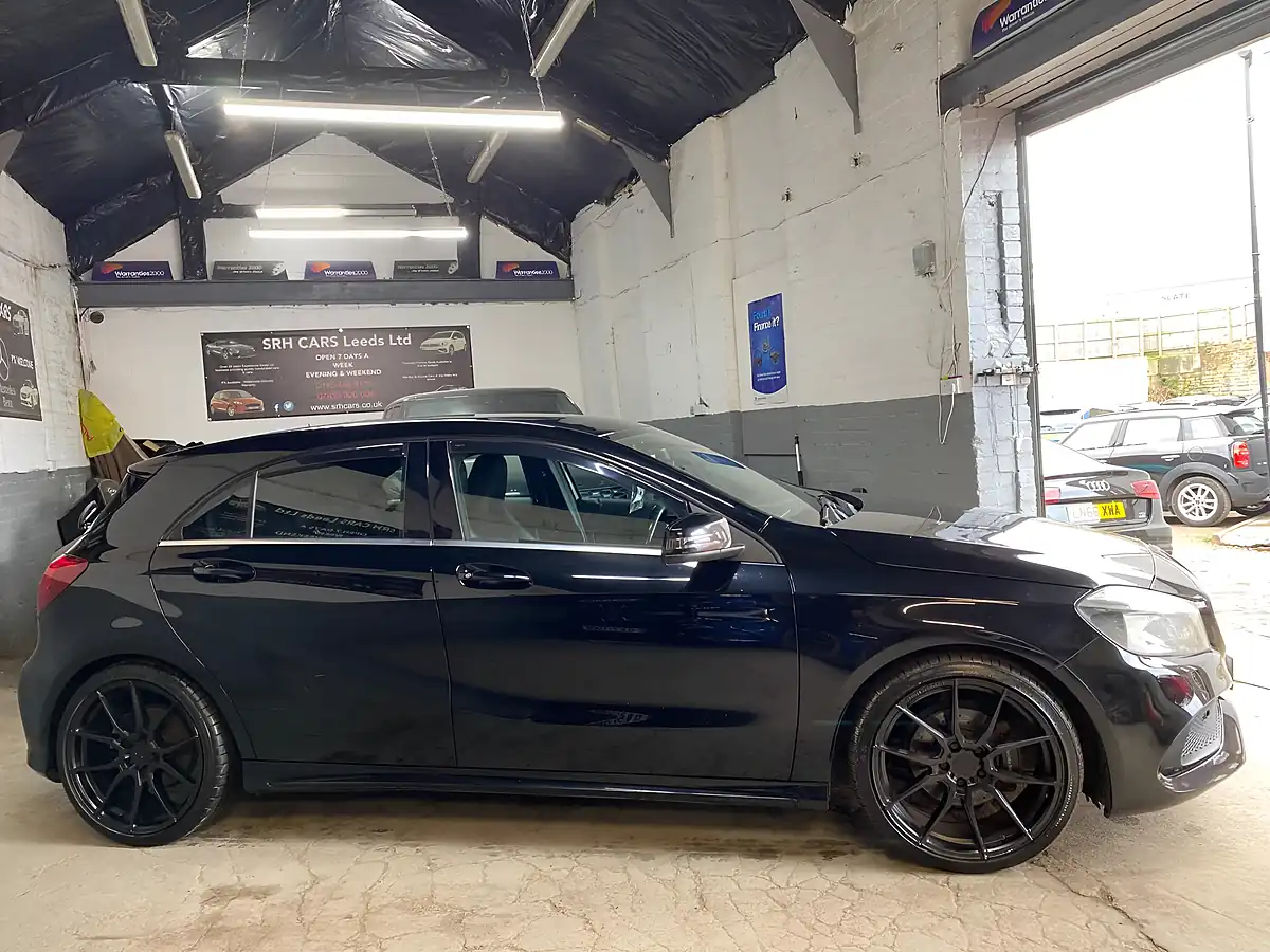 Used 2016 Mercedes-Benz a Class AMG Line Black - Interior and Exterior details 10