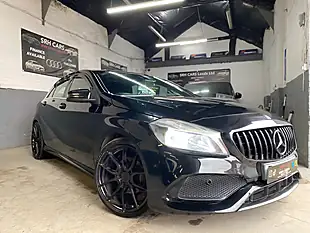 Used 2016 Mercedes-Benz a Class AMG Line Black - Interior and Exterior details 2