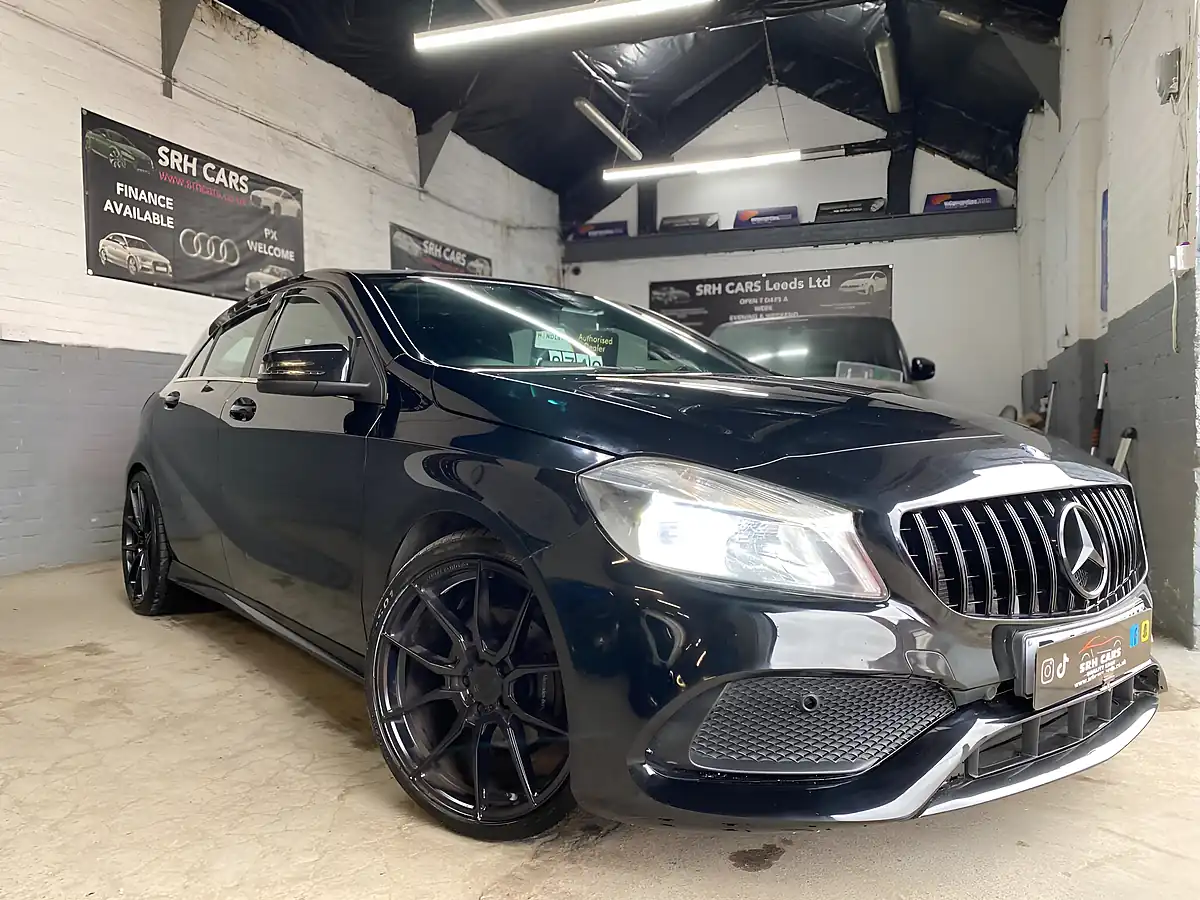 Used 2016 Mercedes-Benz a Class AMG Line Black - Interior and Exterior details 2