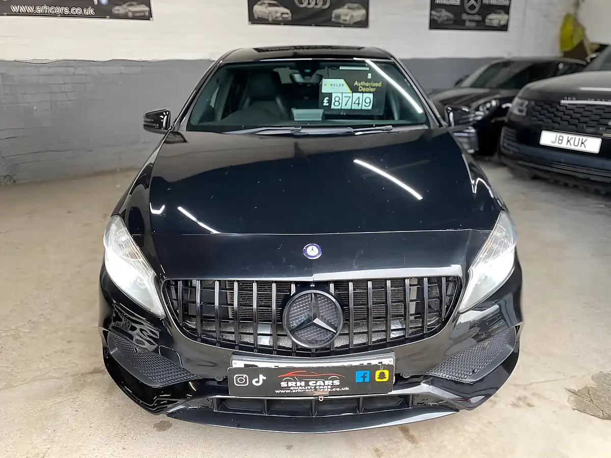 Used 2016 Mercedes-Benz a Class AMG Line Black - Interior and Exterior details 4