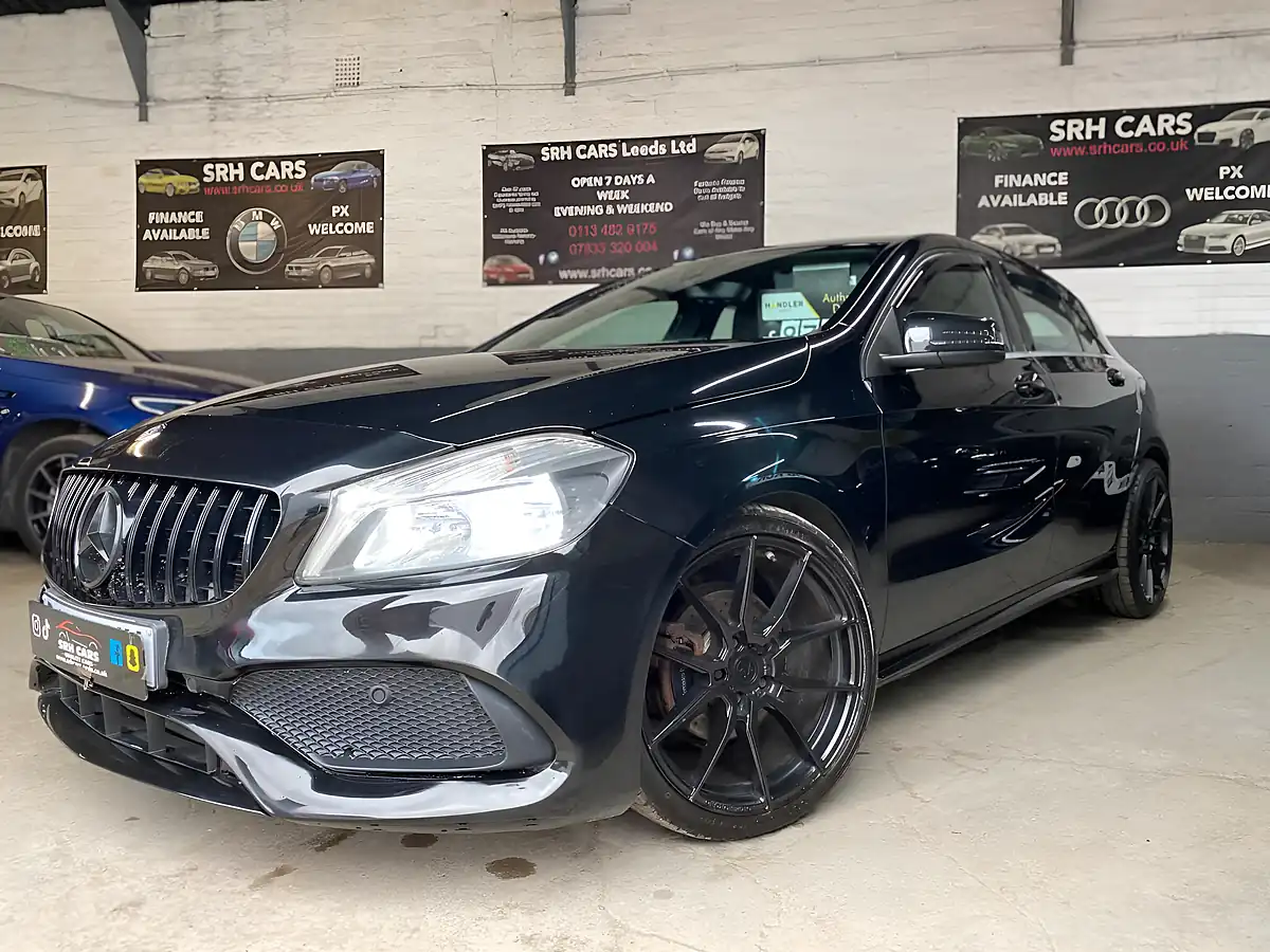 Used 2016 Mercedes-Benz a Class AMG Line Black - Interior and Exterior details 5