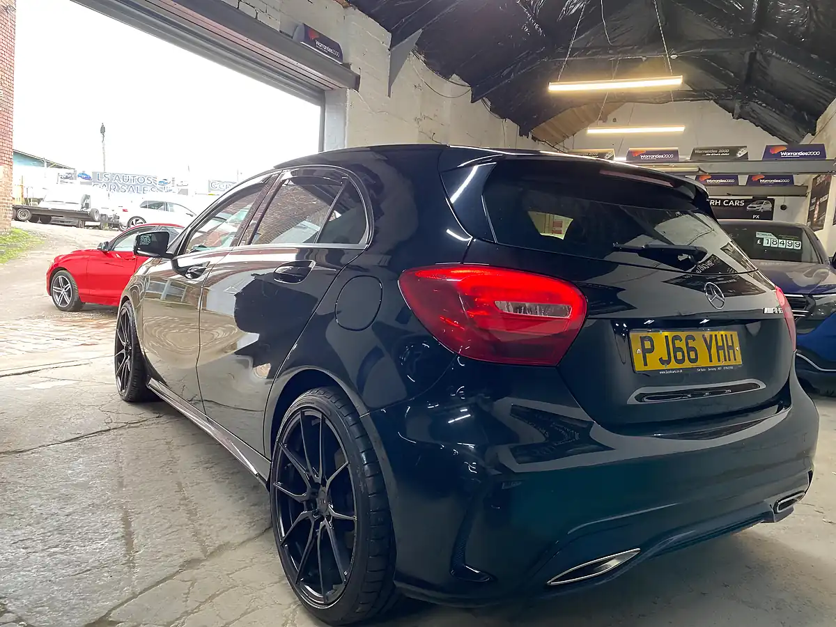 Used 2016 Mercedes-Benz a Class AMG Line Black - Interior and Exterior details 6