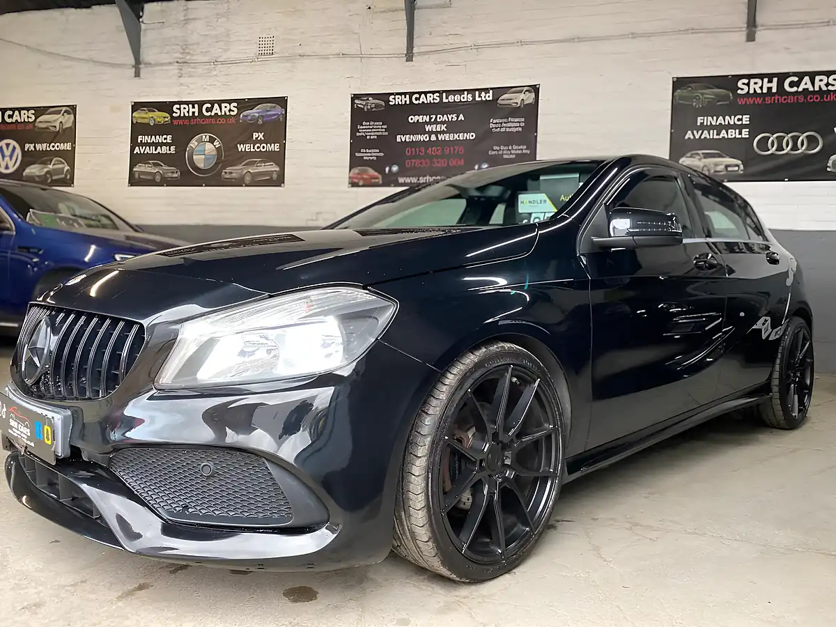 Used 2016 Mercedes-Benz a Class AMG Line Black - Interior and Exterior details 8