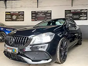 Used 2016 Mercedes-Benz a Class AMG Line Black - Interior and Exterior details 9