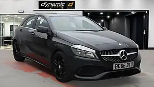 Used 2016 Mercedes-Benz a Class AMG Line Black - Interior and Exterior details 3
