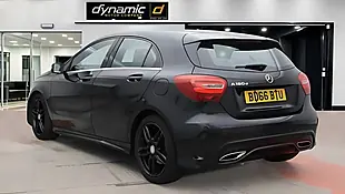 Used 2016 Mercedes-Benz a Class AMG Line Black - Interior and Exterior details 5
