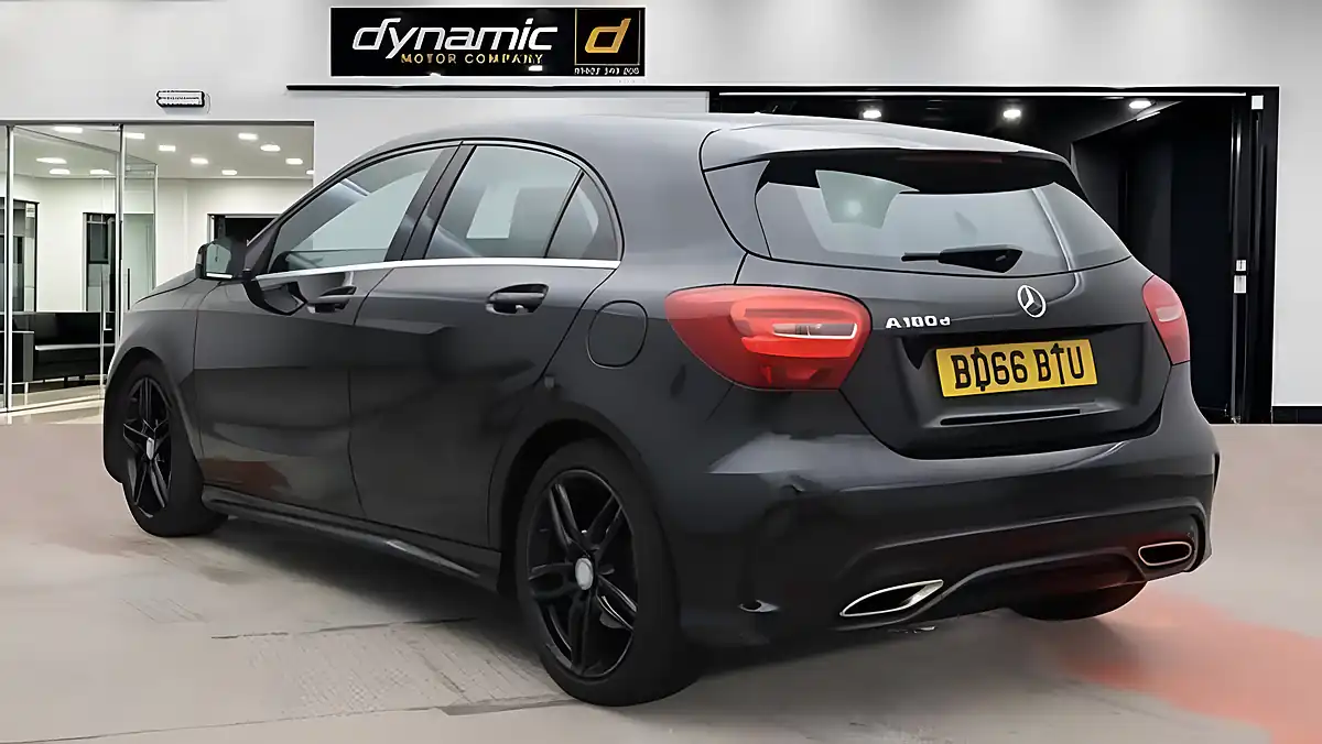 Used 2016 Mercedes-Benz a Class AMG Line Black - Interior and Exterior details 5