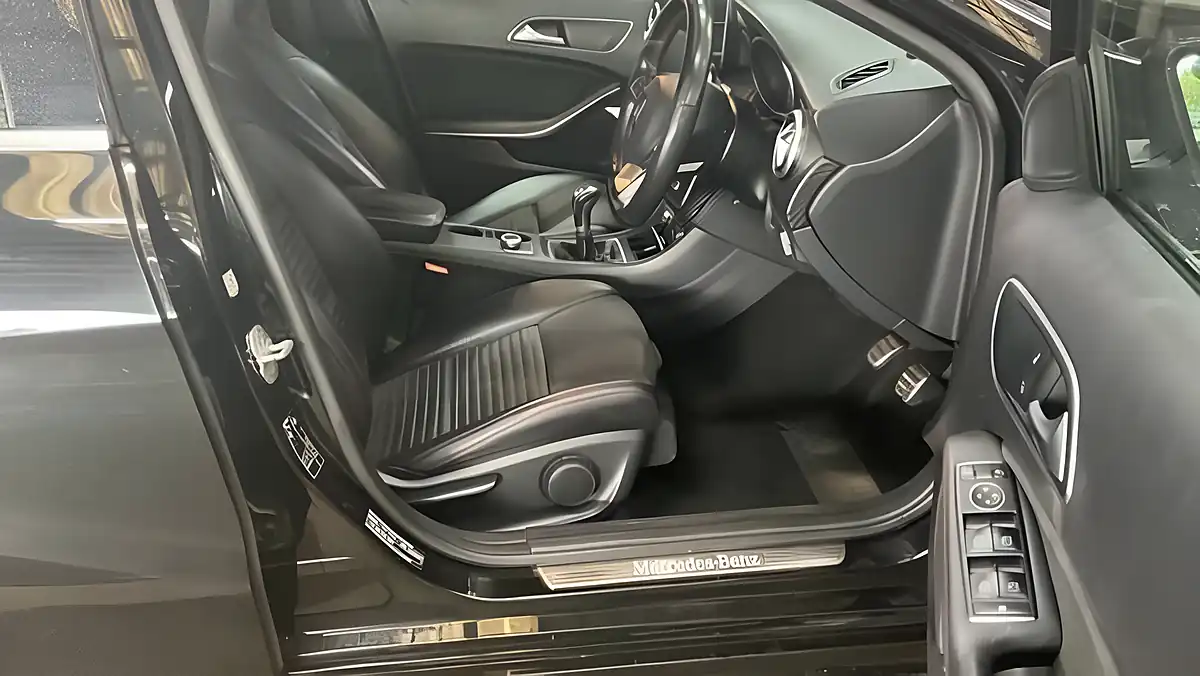 Used 2016 Mercedes-Benz a Class AMG Line Black - Interior and Exterior details 7