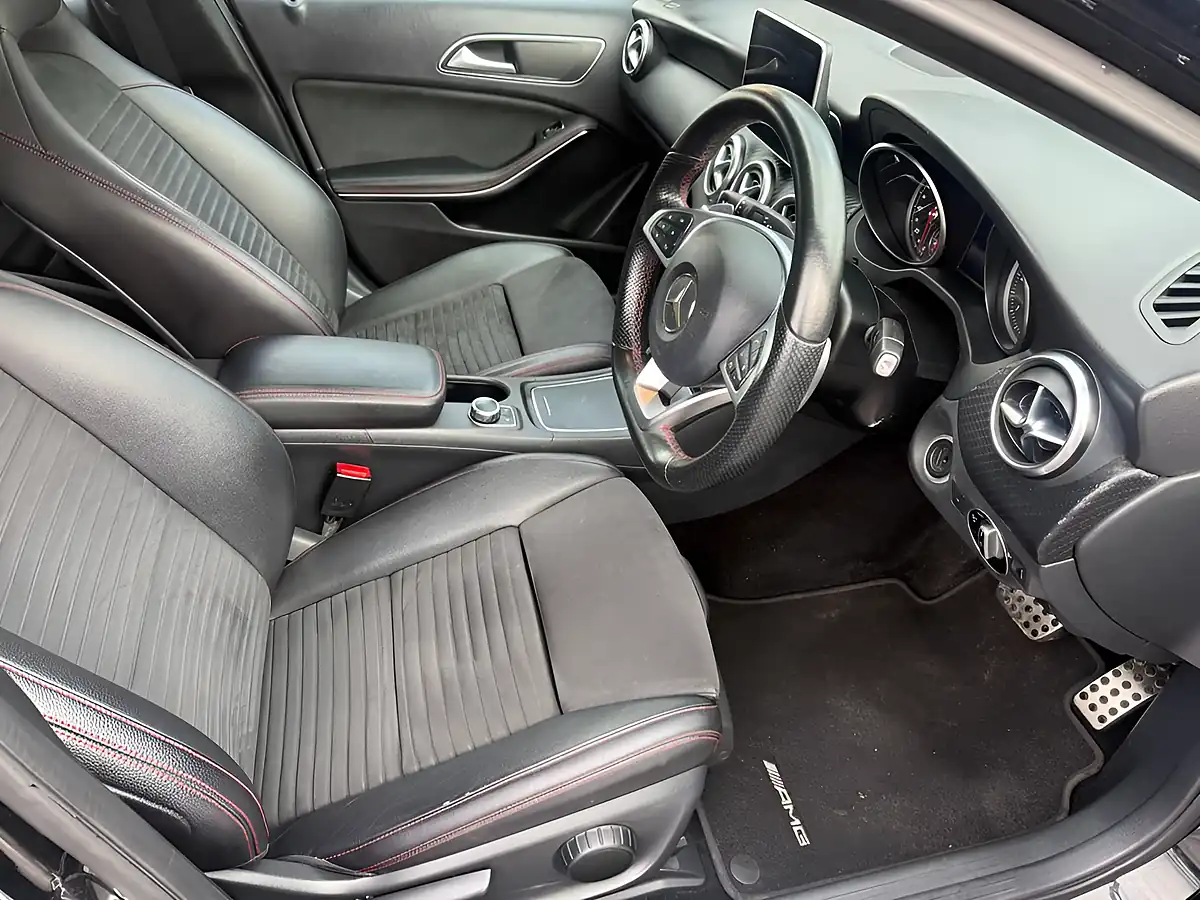 Used 2016 Mercedes-Benz a Class AMG Line Black - Interior and Exterior details 11