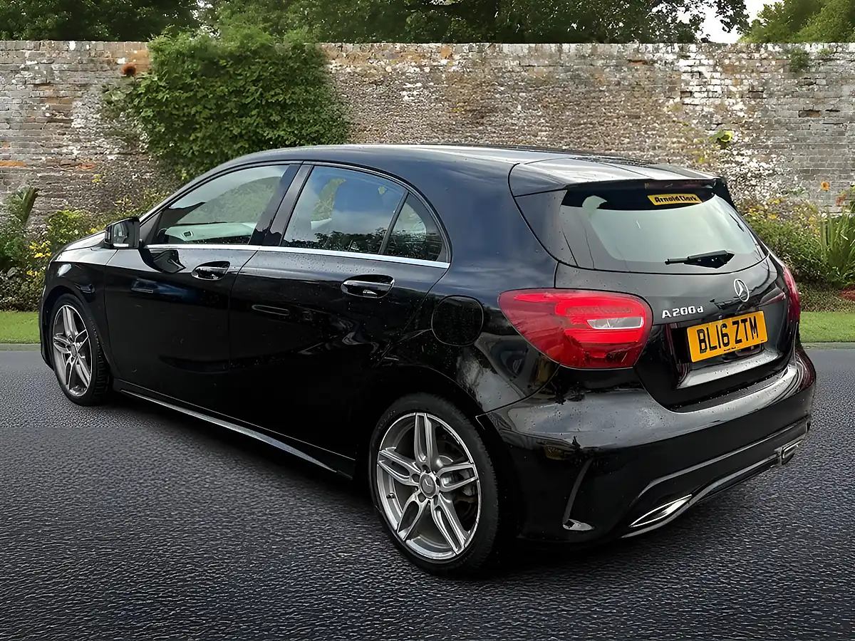 Used 2016 Mercedes-Benz a Class AMG Line Black - Interior and Exterior details 3