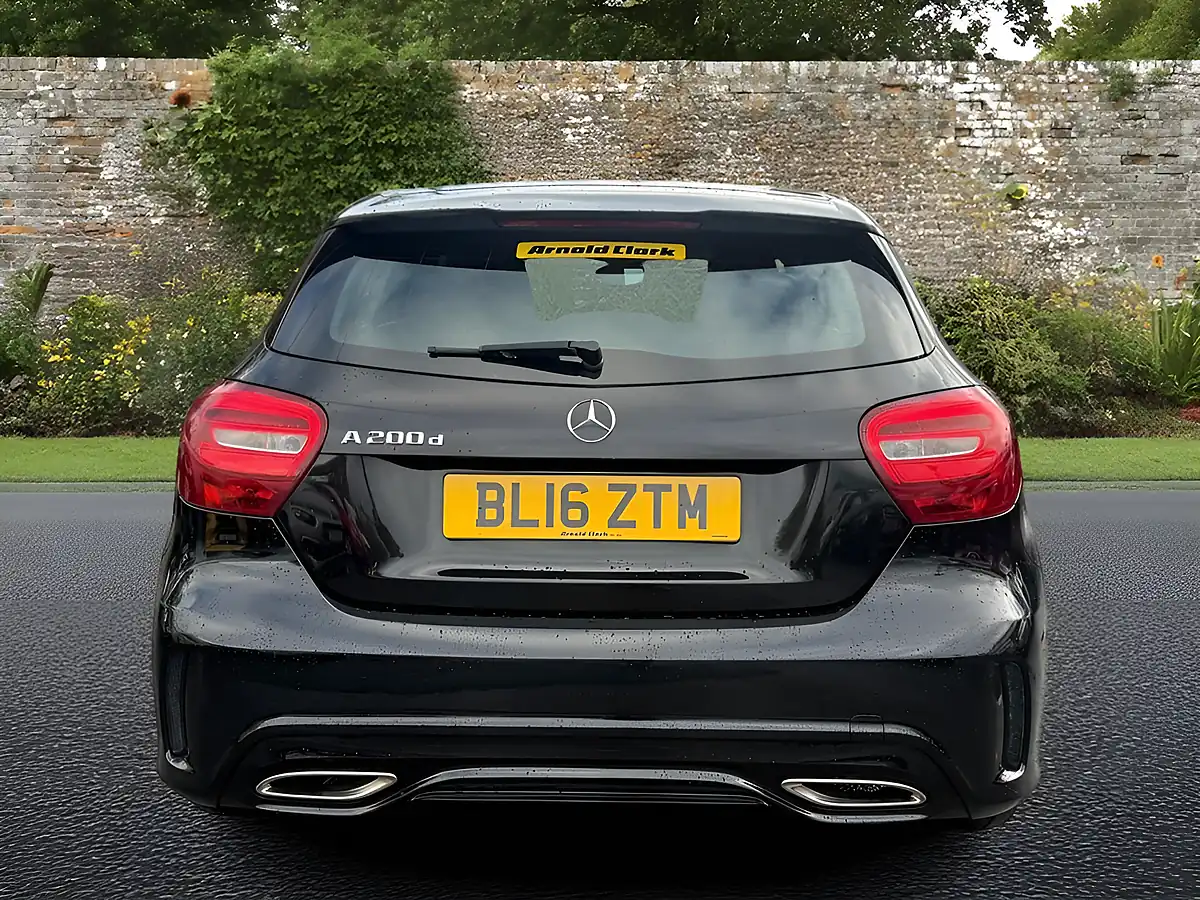 Used 2016 Mercedes-Benz a Class AMG Line Black - Interior and Exterior details 4