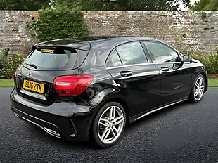 Used 2016 Mercedes-Benz a Class AMG Line Black - Interior and Exterior details 5