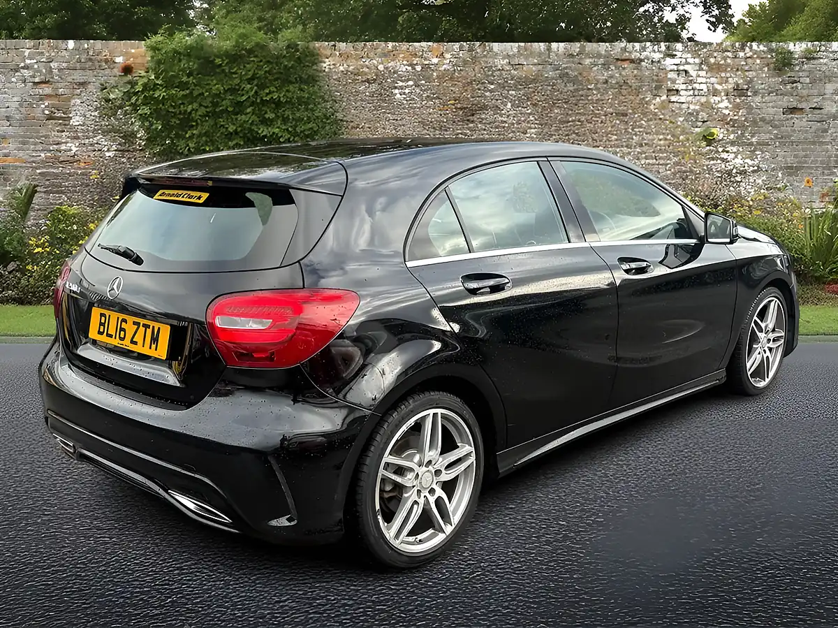 Used 2016 Mercedes-Benz a Class AMG Line Black - Interior and Exterior details 5