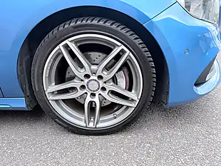 Used 2016 Mercedes-Benz a Class AMG Line Blue - Interior and Exterior details 13