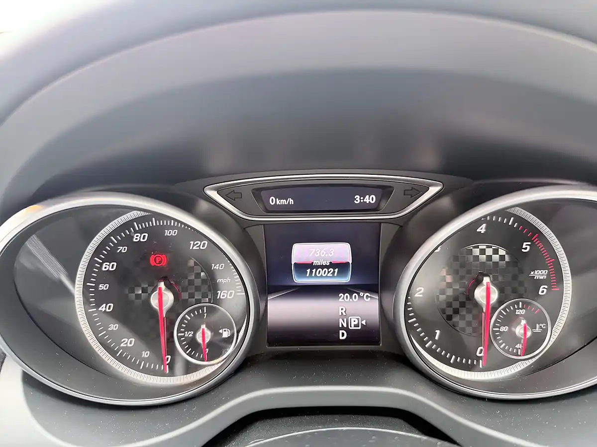 Used 2016 Mercedes-Benz a Class AMG Line Blue - Interior and Exterior details 16