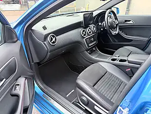 Used 2016 Mercedes-Benz a Class AMG Line Blue - Interior and Exterior details 5