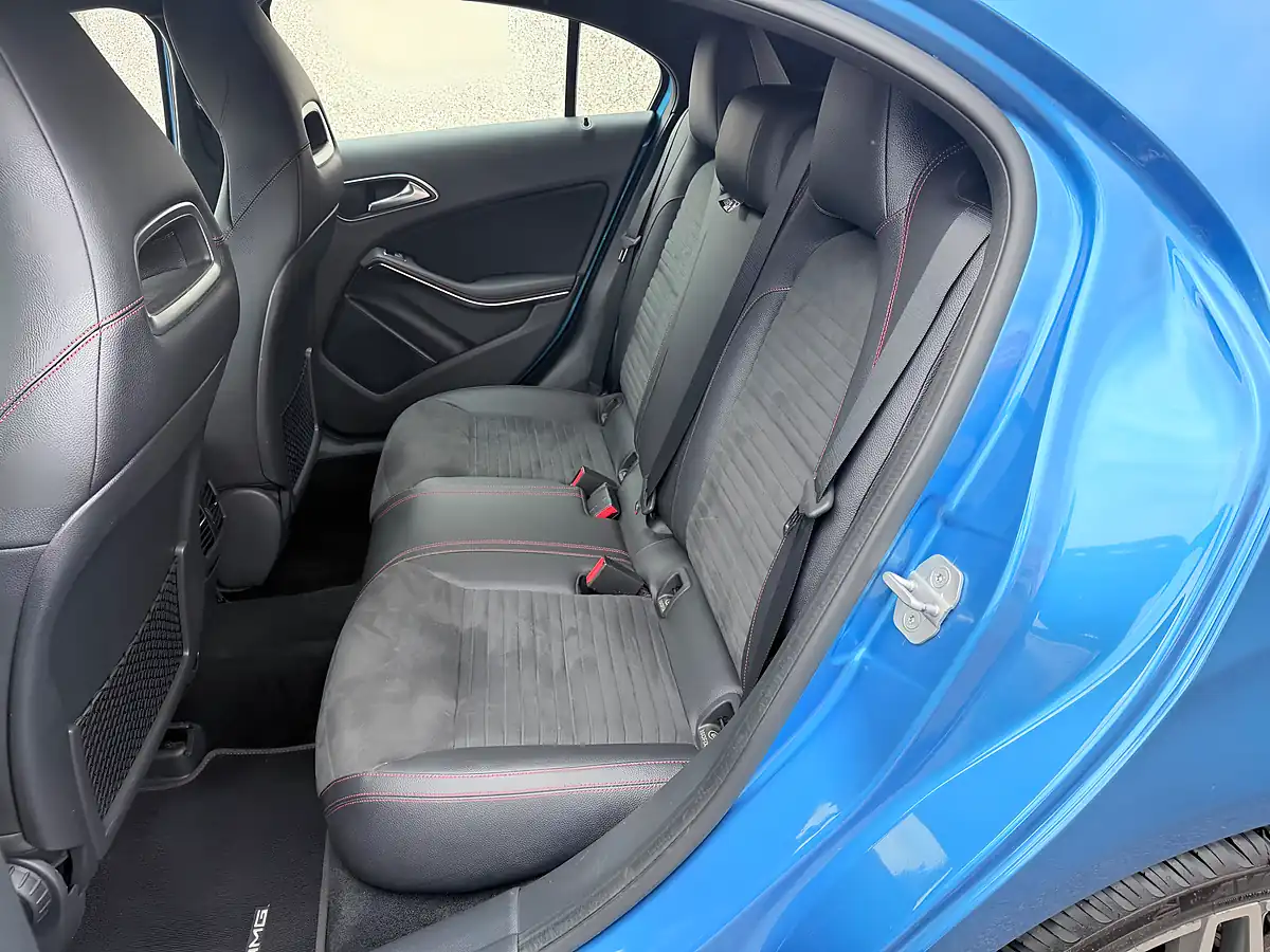 Used 2016 Mercedes-Benz a Class AMG Line Blue - Interior and Exterior details 6
