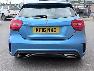 Used 2016 Mercedes-Benz a Class AMG Line Blue - Interior and Exterior details 7