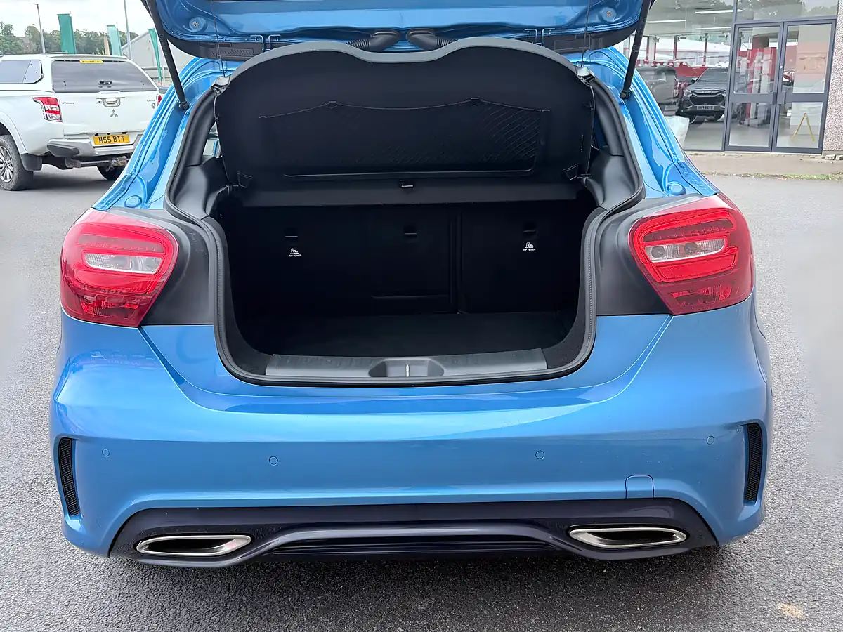 Used 2016 Mercedes-Benz a Class AMG Line Blue - Interior and Exterior details 8