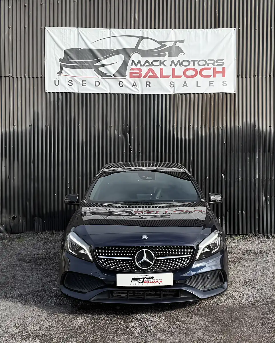 Used 2016 Mercedes-Benz a Class AMG Line Blue - Interior and Exterior details 10