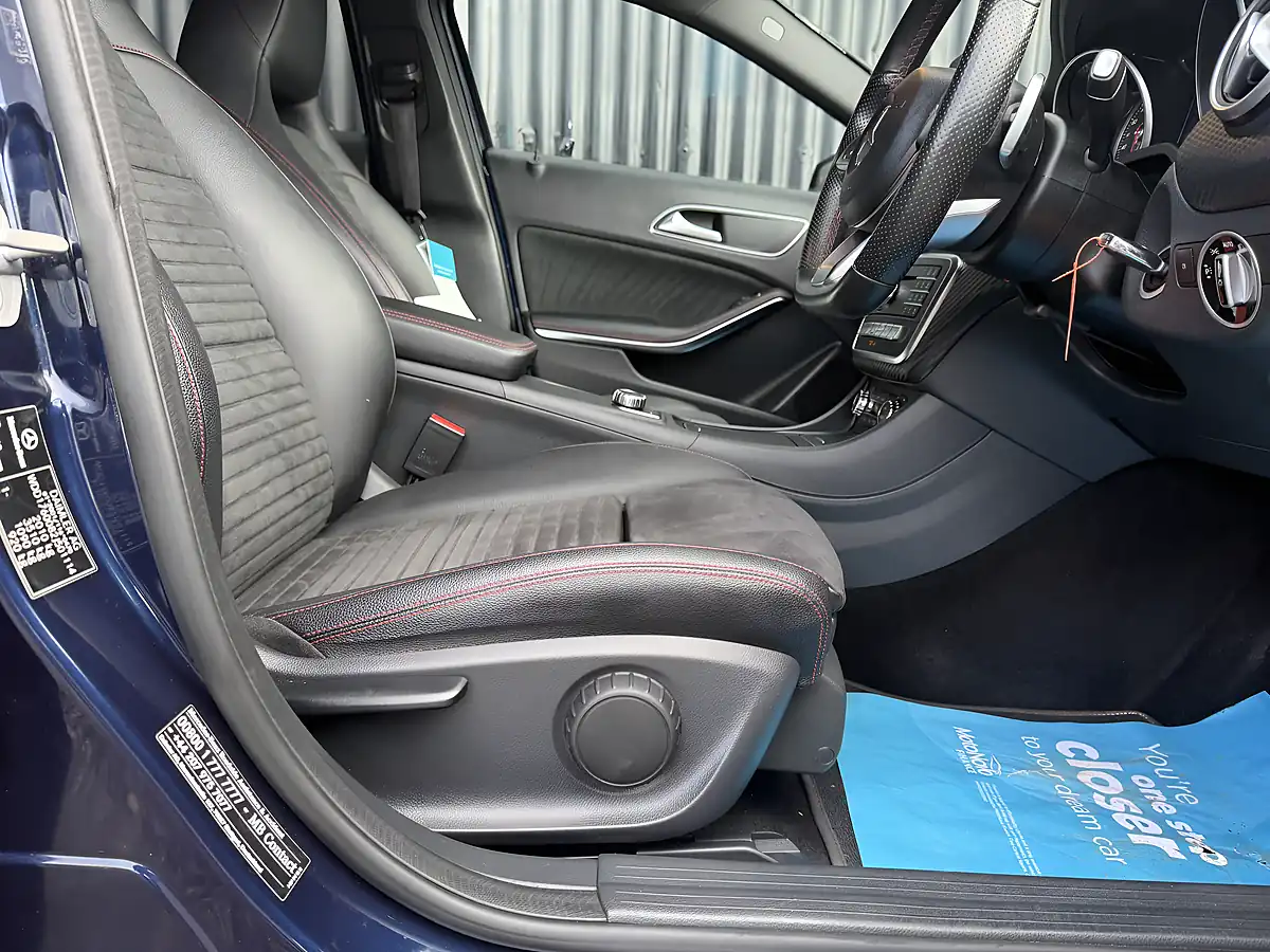 Used 2016 Mercedes-Benz a Class AMG Line Blue - Interior and Exterior details 11