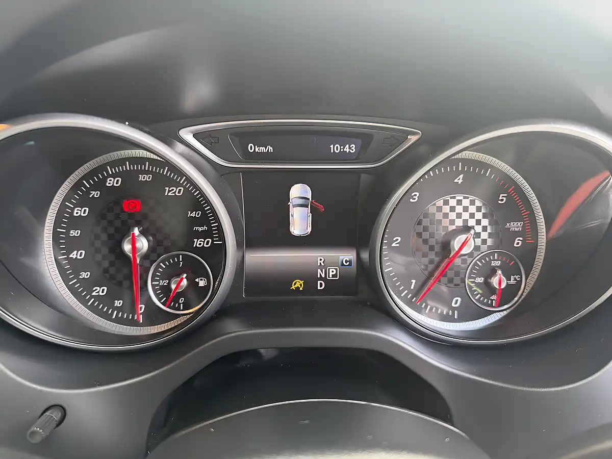 Used 2016 Mercedes-Benz a Class AMG Line Blue - Interior and Exterior details 14