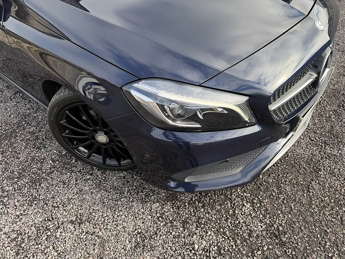 Used 2016 Mercedes-Benz a Class AMG Line Blue - Interior and Exterior details 2