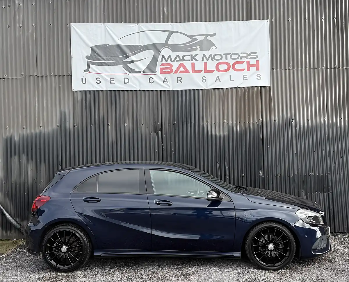 Used 2016 Mercedes-Benz a Class AMG Line Blue - Interior and Exterior details 4