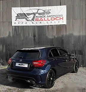 Used 2016 Mercedes-Benz a Class AMG Line Blue - Interior and Exterior details 5