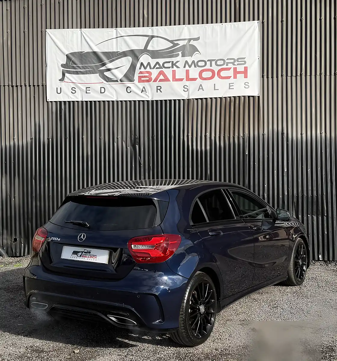Used 2016 Mercedes-Benz a Class AMG Line Blue - Interior and Exterior details 5