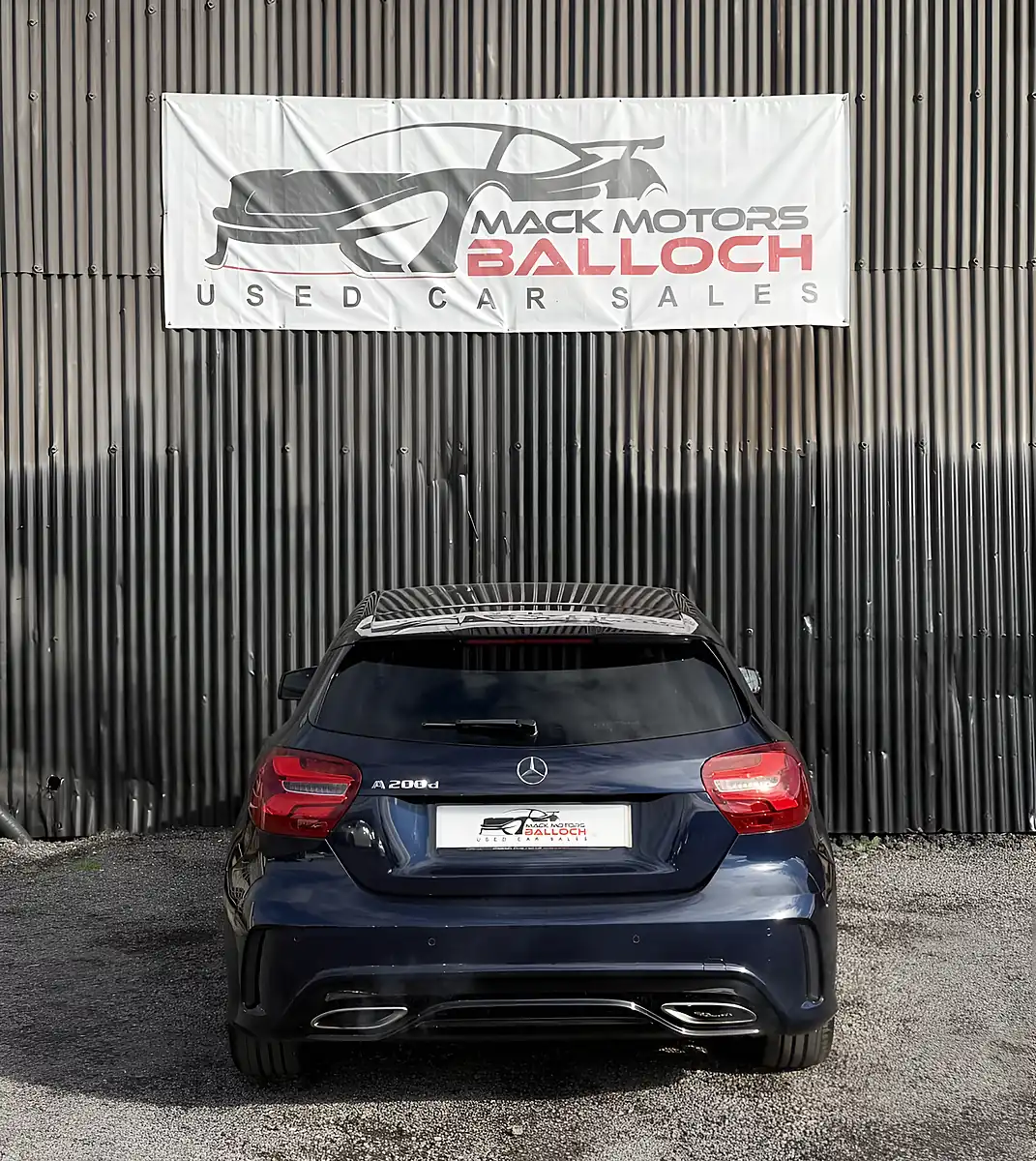Used 2016 Mercedes-Benz a Class AMG Line Blue - Interior and Exterior details 6