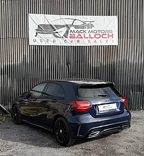 Used 2016 Mercedes-Benz a Class AMG Line Blue - Interior and Exterior details 7