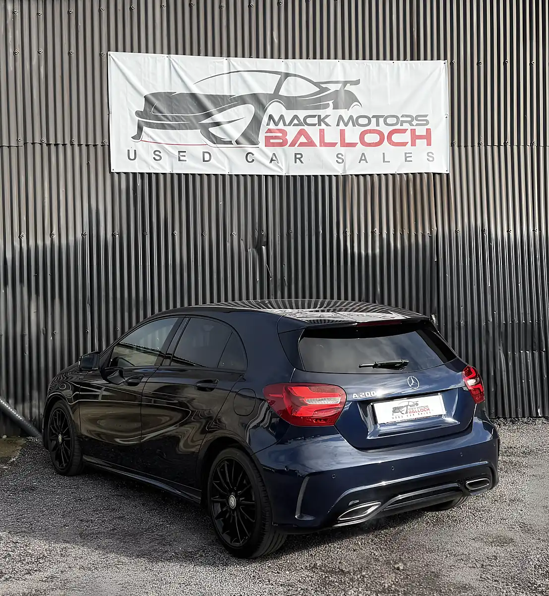 Used 2016 Mercedes-Benz a Class AMG Line Blue - Interior and Exterior details 7