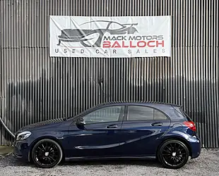 Used 2016 Mercedes-Benz a Class AMG Line Blue - Interior and Exterior details 8