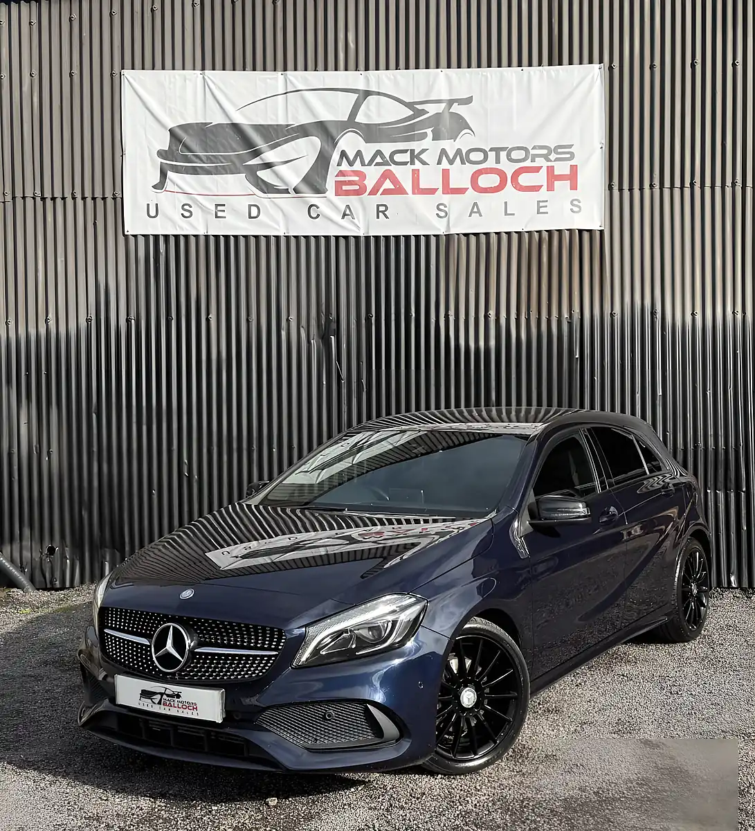 Used 2016 Mercedes-Benz a Class AMG Line Blue - Interior and Exterior details 9