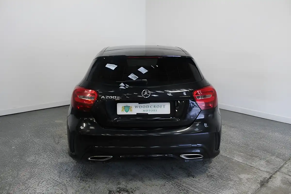 Used 2016 Mercedes-Benz a Class AMG Line Executive Black - Interior and Exterior details 10
