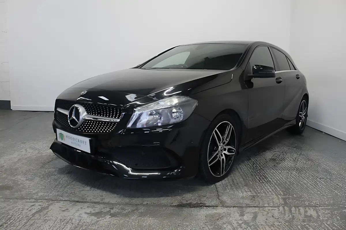 Used 2016 Mercedes-Benz a Class AMG Line Executive Black - Interior and Exterior details 2