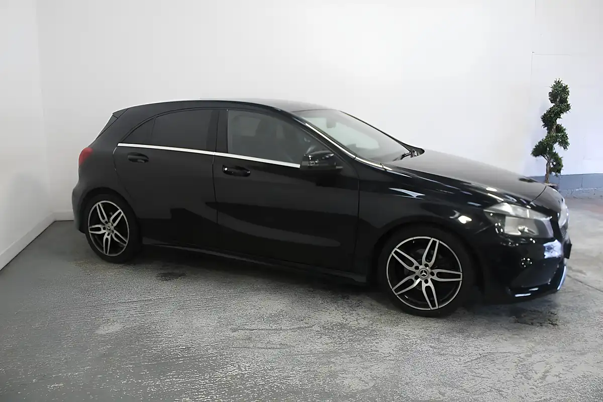Used 2016 Mercedes-Benz a Class AMG Line Executive Black - Interior and Exterior details 3