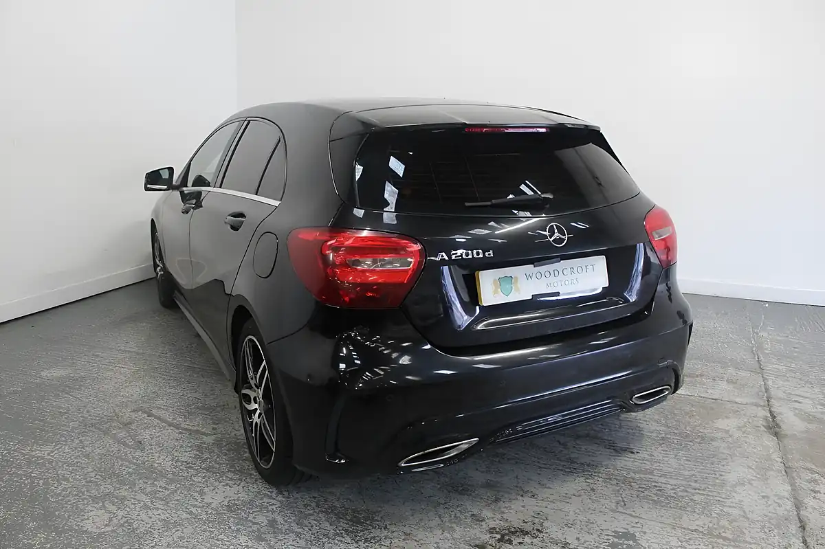 Used 2016 Mercedes-Benz a Class AMG Line Executive Black - Interior and Exterior details 5