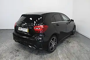 Used 2016 Mercedes-Benz a Class AMG Line Executive Black - Interior and Exterior details 6