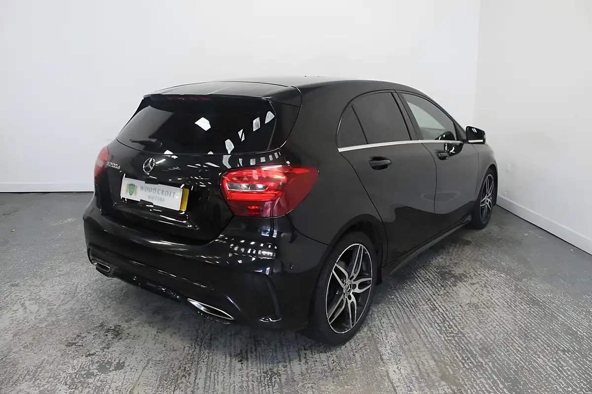 Used 2016 Mercedes-Benz a Class AMG Line Executive Black - Interior and Exterior details 6