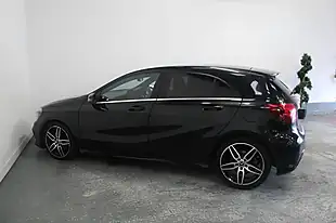 Used 2016 Mercedes-Benz a Class AMG Line Executive Black - Interior and Exterior details 7